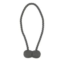 Embrasse boule aimantée gris anthracite 44cm