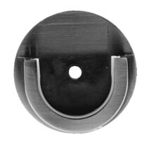 2 Naissances métal Ø20mm Gun foncé