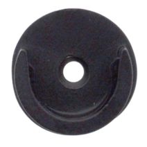 2 Naissances métal Ø20mm Noir Mat