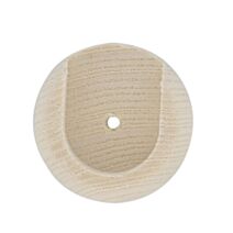 2 Naissances Ø28mm Bois Blanchi