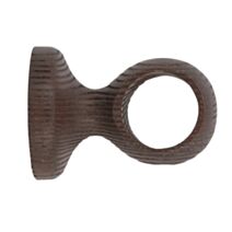 Support Ø28mm Court Ferme 50mm Frene Decor Noyer - MOBOIS