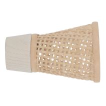Embout Ø28mm Cannage Bois Blanchi
