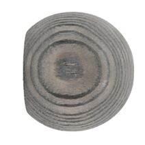 2 Embouts Ø28mm Boule Bois flotté