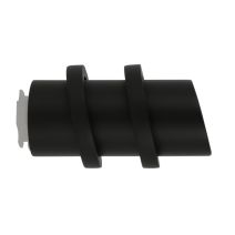 Embout déco métal forme cylindre avec 2 anneaux Ø28mm Easy Fix - MOBOIS