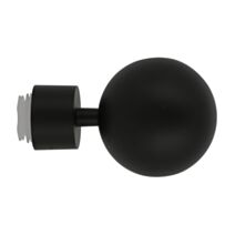 Embout déco métal forme boule sur embase Ø28mm Easy Fix - MOBOIS
