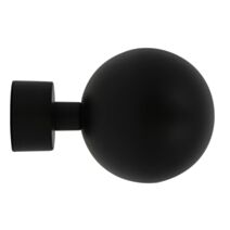 Embout métal Ø20mm Opium Noir Mat