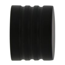 2 Embouts métal Ø20mm Minium Noir Mat