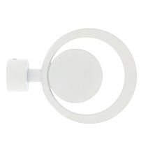 Embout métal Ø20mm Atrium Blanc Mat