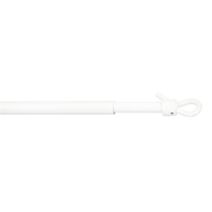 Tringle de Vitrage Ø7mm Embouts Nœud 40-65cm Blanc Mat - MOBOIS