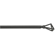 Tringle de Vitrage Ø7mm Embouts Filaire 40-65cm Météorite - MOBOIS