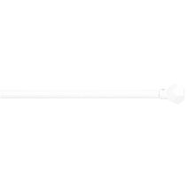 Tringle de Vitrage Ø7mm Embouts Boule à Facettes 40-65cm Blanc Mat - MOBOIS