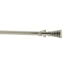 Kit métal extensible série Canelé extensible 120-210 cm nickel mat MOBOIS