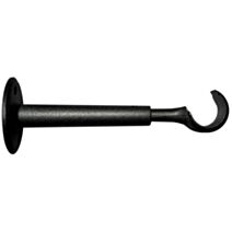 1 support métal ouvert Ø20 extensible de 120 à 180mm fonte