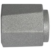 2 embouts métal Syrma Ø20 poussière d'étoile