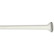 Barre entre murs extensible d18-20 80-125 cm blanc