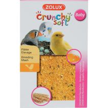Pâtée élevage oiseaux Crunchy soft baby 150g