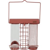 Mangeoire trio terracotta