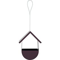 Support mangeoire cabane cerise métal suspendu - ZOLUX