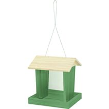 Mangeoire bois FLORA vert