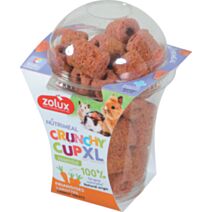 Friandises pour petits mammifères Nutrimeal Crunchy Cup XL carottes 110g - ZOLUX