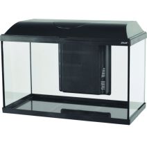 Kit aquarium iséo 57 l noir