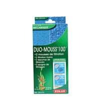 2 Mousses de Filtration Aquarium Duo Mouss 100 - ZOLUX