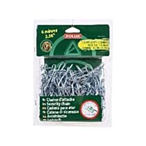 Chaîne d'attache sécurisée acier pour chien 4,5M - ZOLUX