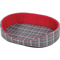 Corbeille Classic pour chien one red scott 80 x 65 x 18,5 cm - ZOLUX