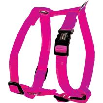 Harnais nylon réglable 25 mm Fuschia - ZOLUX