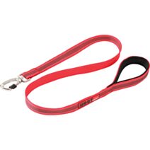 Laisse Moov réflective - 1,20m - 20mm - Rouge