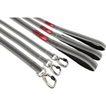 Laisse Moov réflective - 1,20m - 20mm - gris