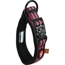 Collier Bivouak 45-55cm 20mm rouge - ZOLUX