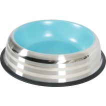Ecuelle inox Merenda - Ø 28,6cm - 1,85L - bleu