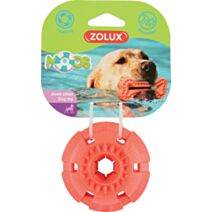 Jouet flottant balle chien d8cm orange