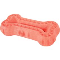 Jouet pour chien os flottant 13cm orange - ZOLUX