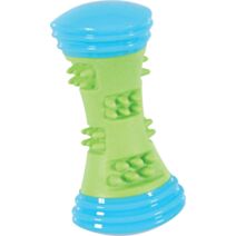 Jouet chien haltère Sunset - 16cm - vert