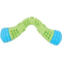 Jouet chien boomerang Sunset - 23cm - vert