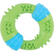 Jouet chien anneau Sunset - Ø 15cm - vert