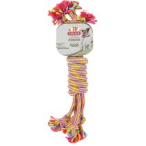 Jouet chien corde colorée bobine 35cm