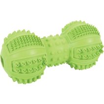 Jouet chien os caoutchouc dental 9 cm - ZOLUX
