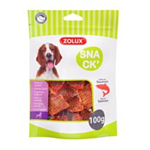 Friandise chien pavé au saumon - 100g