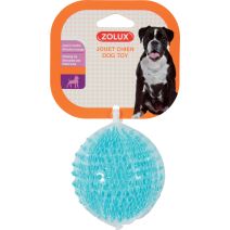 Jouet pour chien balle picot pop diamètre 8 cm turquoise