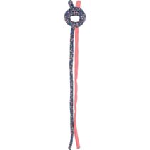 Jouet Ethicat porte tissu motif fleur bleu et rose - ZOLUX