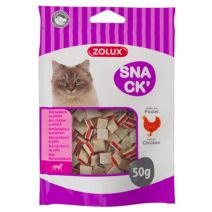Friandise chat mini sandwich poulet 50g