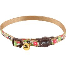 Collier nylon Arrow chat - 17 à 30cm - chocolat