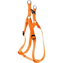 Harnais nylon réglable baudrier - 15mm - Orange