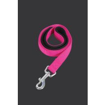 Laisse nylon Confort - 20mm - 1m - Fuschia