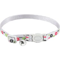 Collier nylon Arrow chat - 17 à 30cm - gris