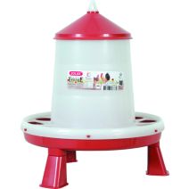 Mangeoire silo 2 kg sur pied terracotta