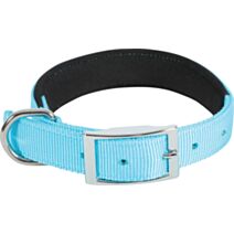 Collier nylon confort - 25mm -40 à 50cm- Turquoise